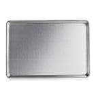 Thumbnail image #1 for New Star Foodservice Inc. 36923 Full Size Solid Aluminum Bun/Sheet Pan, 18 x 26 Inch, 18 Gauge Case of 12