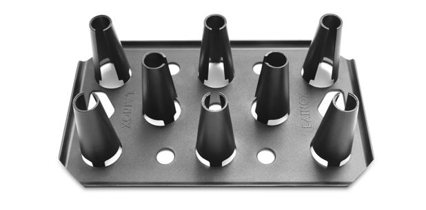 Product image #3 for Lainox Speedy Chicken 1/1 GN Non-Stick Chicken Cooking Pan for 8 Chickens