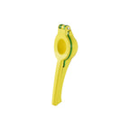 Thumbnail image #1 for CAC China KULS-21YG 2-in-1 Aluminum Lemon/Lime Squeezer, 3-Inch Diameter Case of 24