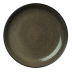 Thumbnail image #2 for 1880 Hospitality Rustic by Oneida® L6753059123C 7" Porcelain Deep Plate, Round Coupe, Two-Tone Chestnut Glaze Case of 3 Dozen