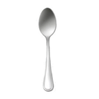 Thumbnail image #1 for 1880 Hospitality New Rim by Oneida® V015SDEF Silver-Plated Soup/Dessert Spoon, 7-1/4", Oval Bowl, Curved Handle Border Pack of 1 Dozen