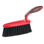 Thumbnail image #1 for Libman Commercial 526 Counter/Bench Brush, 11"L, Oval 2-1/2" x 7" Head, Red, Ergonomic Rubber Grip Case of 6