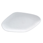 Thumbnail image #1 for Steelite International Delfin, Marisol White 7008DD010 Melamine Oval Platter, White, 15" x 8.5"