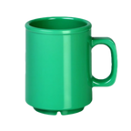 Thumbnail image #1 for Thunder Group CR9010GR 8 oz Green Melamine Plastic Mug Case of 4 Dozen
