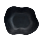 Thumbnail image #1 for Steelite International Delfin, Marisol Black 7000DD005 Black Melamine Salad Bowl, 6.75 qt., 16 x 13 x 5 in.