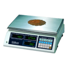 Thumbnail image #1 for Penn Scale CAS SC05P Digital Counting Scale, 10 lb x 0.002 lb / 5 kg x 1 g, Stainless Steel Platter