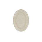 Thumbnail image #1 for CAC China MLJSP-13 Melamine Oval Platter, 11.5" x 8.25", 1"H, Rolled Edge Case of 2 Dozen