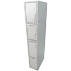 Thumbnail image #1 for IMC/Teddy SAC Safety Cabinet, 18-Gauge 304 Stainless Steel, 4 Compartments, Lockable Top, Includes First Aid Kit, Fire Extinguisher & Safety Blanket