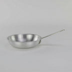 Thumbnail image #1 for Tuxton China Tuxware WAPE-070B 7-Inch Uncoated Aluminum Fry Pan with Riveted Handle Case of 6