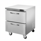 Thumbnail image #1 for Blue Air FSE LLC BLUR28-D2-HC Undercounter Refrigerator, 1-Section, 2-Drawer, Stainless Steel, 27-1/2"W
