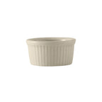 Thumbnail image #1 for Tuxton China DuraTux®© BEX-0352 Ceramic Fluted Ramekin, 3-1/2 oz, 3-1/4" Dia. Case of 4 Dozen