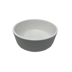 Thumbnail image #1 for G.E.T. GET RB-15-WM/GRM Soup/Salad Bowl, 15 oz, Melamine, White Matte Interior/Gray Matte Exterior Dozen Case of 2 Dozen