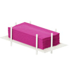 Thumbnail image #1 for Cal-Mil 22908-15 Napkin Holder, White Metal, 10.5"W x 5.5"D x 4"H