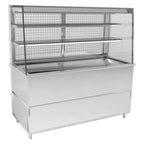 Thumbnail image #1 for RPI Industries Vienna VIAS4-27-R-SL-SC-INS Self-Service Grab-N-Go Deli Display Case, 57-1/8"W, Self-Contained Refrigeration, Slant Glass