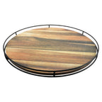 Thumbnail image #1 for G.E.T. Clipper Mill LS-BASE18-BK Lazy Susan Base, 18-Inch Diameter, Black Aluminum Case of 12