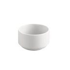 Thumbnail image #1 for CAC China Clinton RCN-48 12 oz Round Porcelain Bouillon Cup Case of 3 Dozen