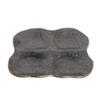 Thumbnail image #1 for Korin Inc SDS-240 4-Divided Square China Plate, 7 x 7.5 in, 8 oz Case of 5