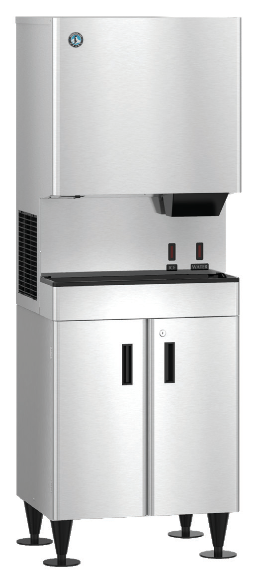 Product image #2 for Hoshizaki Opti-Serve Cubelet Ice & Water Combination Machine, Air-Cooled Countertop Model with 40 lb Storage