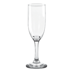 Thumbnail image #1 for International Tableware Aragon 5436 6 oz Champagne Flute, Stemmed Clear Glass, Non-Tempered Case of 2 Dozen