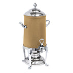 Thumbnail image #1 for Eastern Tabletop Freedom 3201FSRZ Coffee Urn, 1-1/2 Gallon, Tower-Style Lid, Canned Heat, Bronze Finish