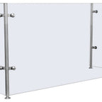 Thumbnail image #2 for SecoSelect Foundation Series CTI-76 Mobile Ice-Cooled Serving Counter, 78"W x 30"D, 5-Pan Capacity, Stainless Steel Top