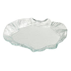 Thumbnail image #1 for Steelite International Catherine Hurand, Venus 6525B428 Large Free-Form Glass Flat Plate, 9-7/8" x 10" 1 Dozen