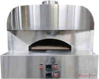Marra Forni ELMS-25-20 Countertop Electric Pizza Deck Oven with 25 x 20 Inch Brick Deck