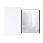 Thumbnail image #1 for Risch SEWNAAP 8.5X11/8.5X14-NYLON Sewn Nylon Menu Add-A-Page with Clear Pocket, 8.5 x 11-Inch Insert for 8.5 x 14-Inch Menu Case of 24