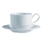 Thumbnail image #1 for Cardinal Horizon by Arcoroc S0638 Stackable Porcelain Coffee Cup, 8 oz Case of 2 Dozen
