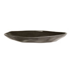 Thumbnail image #2 for Cal-Mil 22304-7-101 Round Melamine Plate, 6-1/2" Diameter, Cinder, Flared Edge Case of 6