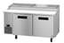 Thumbnail image #5 for Hoshizaki Steelheart 67-Inch Two-Section Reach-In Pizza Prep Table with 9 1/3 Size Pan Capacity
