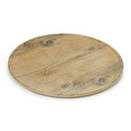 Thumbnail image #1 for G.E.T. Madison Avenue SB-1300-OW Round Melamine Display Board, 13-1/2" Diameter, Faux Oak Wood Case of 6