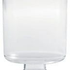 Thumbnail image #1 for JB Prince Martellato RB120 F Disposable Plastic Goblet Glass, Cylindrical, Transparent, 5-15/16 oz.