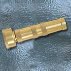 Thumbnail image #1 for Cactus Mat 8155 Hose Nozzle, Fine Mist to Full Stream, Solid Brass, Positive Shut-Off