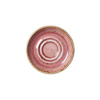 Thumbnail image #1 for Steelite International Steelite Performance, Craft Raspberry 12100165 Round Double Well Ceramic Saucer, 4.675", Raspberry 1 Dozen