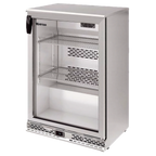 Thumbnail image #1 for Infrico USA IMD-ERV15IIGD Back Bar Cooler, 5.0 cu. ft., 1-section hinged glass door, stainless steel
