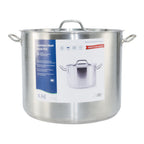 Thumbnail image #1 for CAC China STKP-60 60 Qt Stainless Steel Induction-Ready Stock Pot with Lid