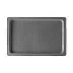 Thumbnail image #1 for Global Tableware Collective G. Benedikt GBGAH90201 GN 1/1 Rectangular Porcelain Tray Dish, Gray, 12.5"W x 21"D x 1.25"H