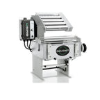 Thumbnail image #1 for Alfa International La Monferrina C230 Tabletop Stainless Steel Pasta Sheeter with Built-In 1.5mm, 2.5mm, 5mm & 18mm Cutters