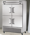 Thumbnail image #5 for True T-49DT-4-HC 2-Section Dual Temperature Reach-In Refrigerator/Freezer with 4 Half Doors