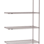 Thumbnail image #1 for Metro Super Erecta SE-2160K4-74-A4 Add-On Wire Shelving Unit, 60"W x 21"D x 74"H, 600 lb. capacity per shelf, 2000 lb. capacity per unit, 1" shelf