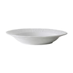 Thumbnail image #1 for Tuxton China Chicago CHD-091 Porcelain Soup Bowl, 8-1/2 oz., 9-1/4" Diameter, Round, Rimmed, Embossed Case of 2 Dozen