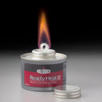 Thumbnail image #1 for Hollowick/Steelite READY6 Wick Chafing Fuel, 6-Hour, Stay-Cool Can, Odorless, 3-3/8" Diameter x 2-3/4"H