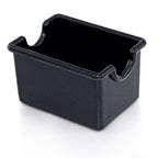 Thumbnail image #1 for New Star Foodservice Inc. 28430 Black Plastic Sugar Packet Holder, 3-4/5"W x 2-1/2"D x 2"H Case of 6 Dozen