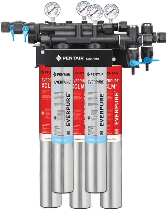 Product image #1 for Everpure QC7I DIO Dual Water Filtration System with Manifold, XCLM+ and 7SI Cartridges