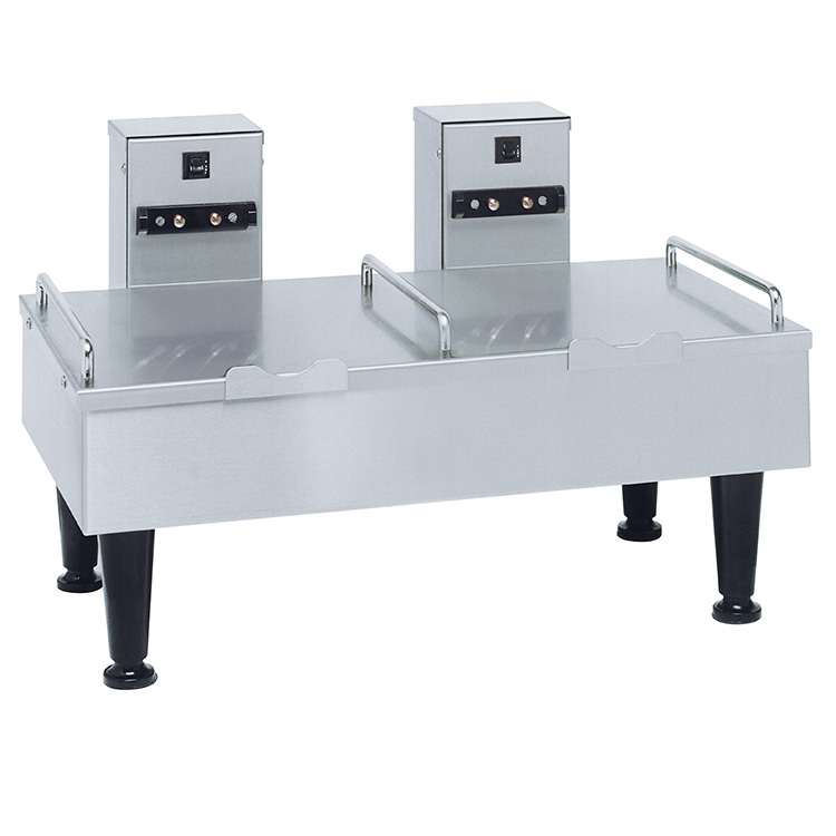 Product image #2 for BUNN Soft Heat Dual Controlled-Heat Serving Stand / Docking Station, Stainless Steel, 120V