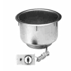 Thumbnail image #1 for Piper Products/Servolift Eastern 7QT-D-T-R Drop-In Electric Hot Food Well, 7 qt Round Pan, Thermostatic Control, Drain, Wet/Dry
