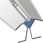 Thumbnail image #1 for Duke Manufacturing LED-2 Under-Shelf LED Light, Base-Wired, 120V/60Hz, Single-Phase