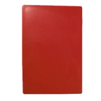 Thumbnail image #1 for TableCraft Products CB1218RA Polyethylene Cutting Board, Red, 12 x 18 x 1/2 Inch Case of 6