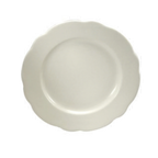 Thumbnail image #1 for 1880 Hospitality Manhattan by Oneida® F1560018151 China Plate, 10-1/2-inch Round, Wide Rim, Scalloped Edge 1 Dozen